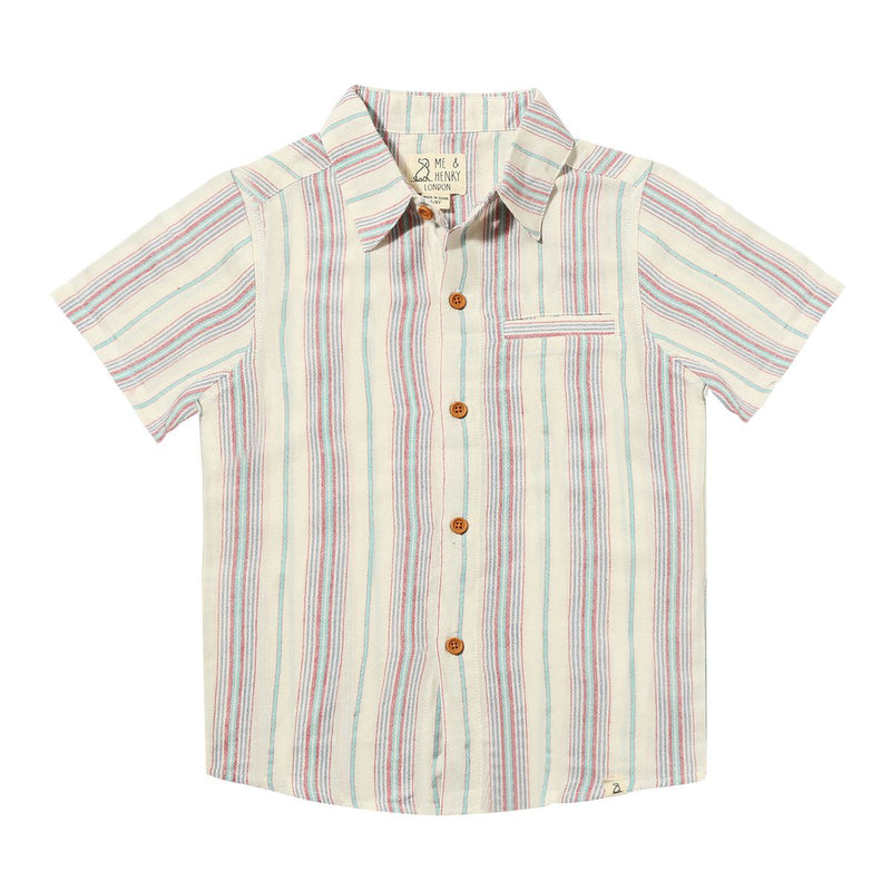 Newport Woven Button Up