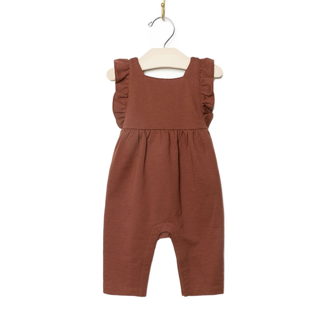 Cinnamon Flutter Romper