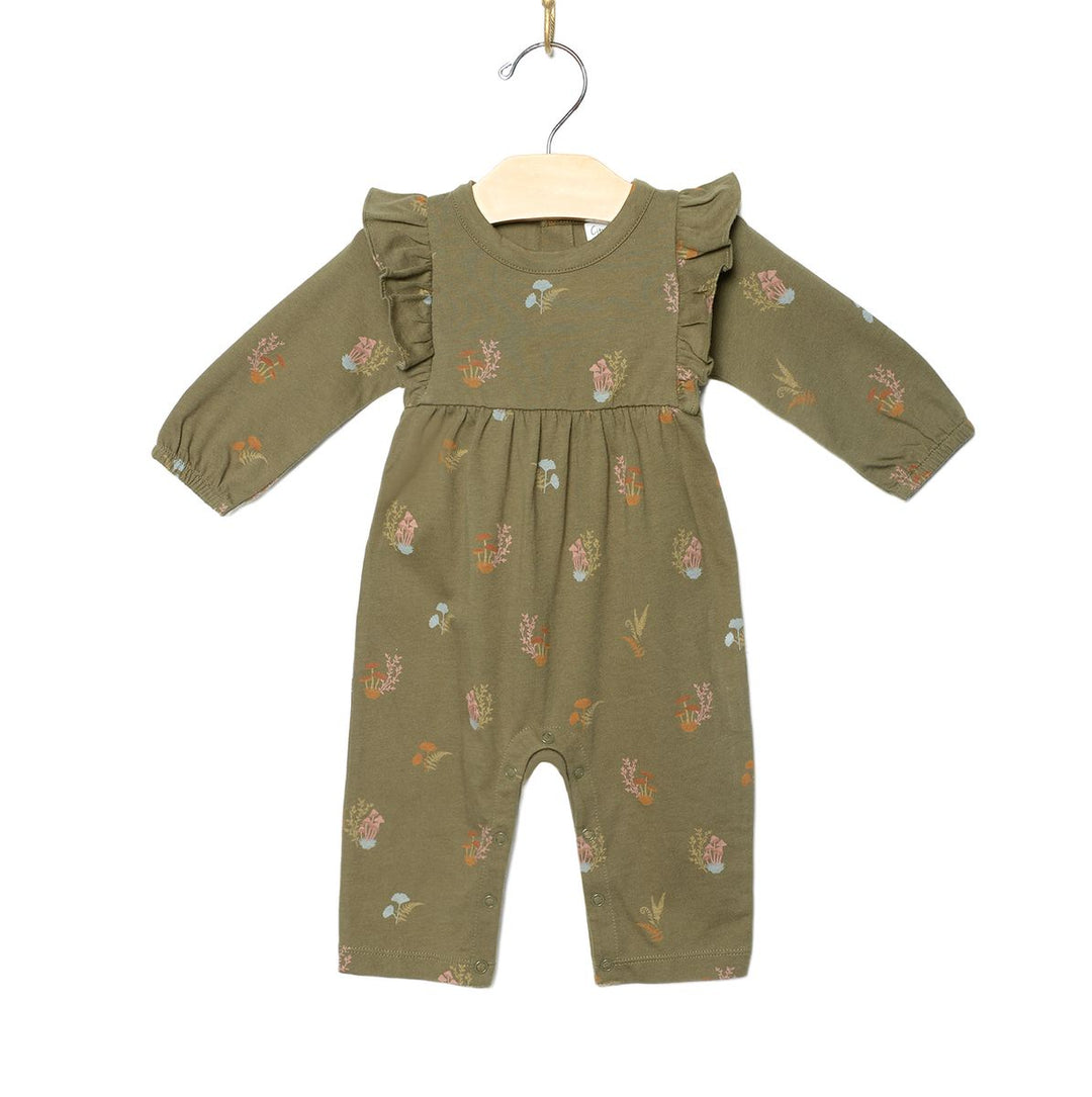 Mushrooms Flutter Sleeve Romper