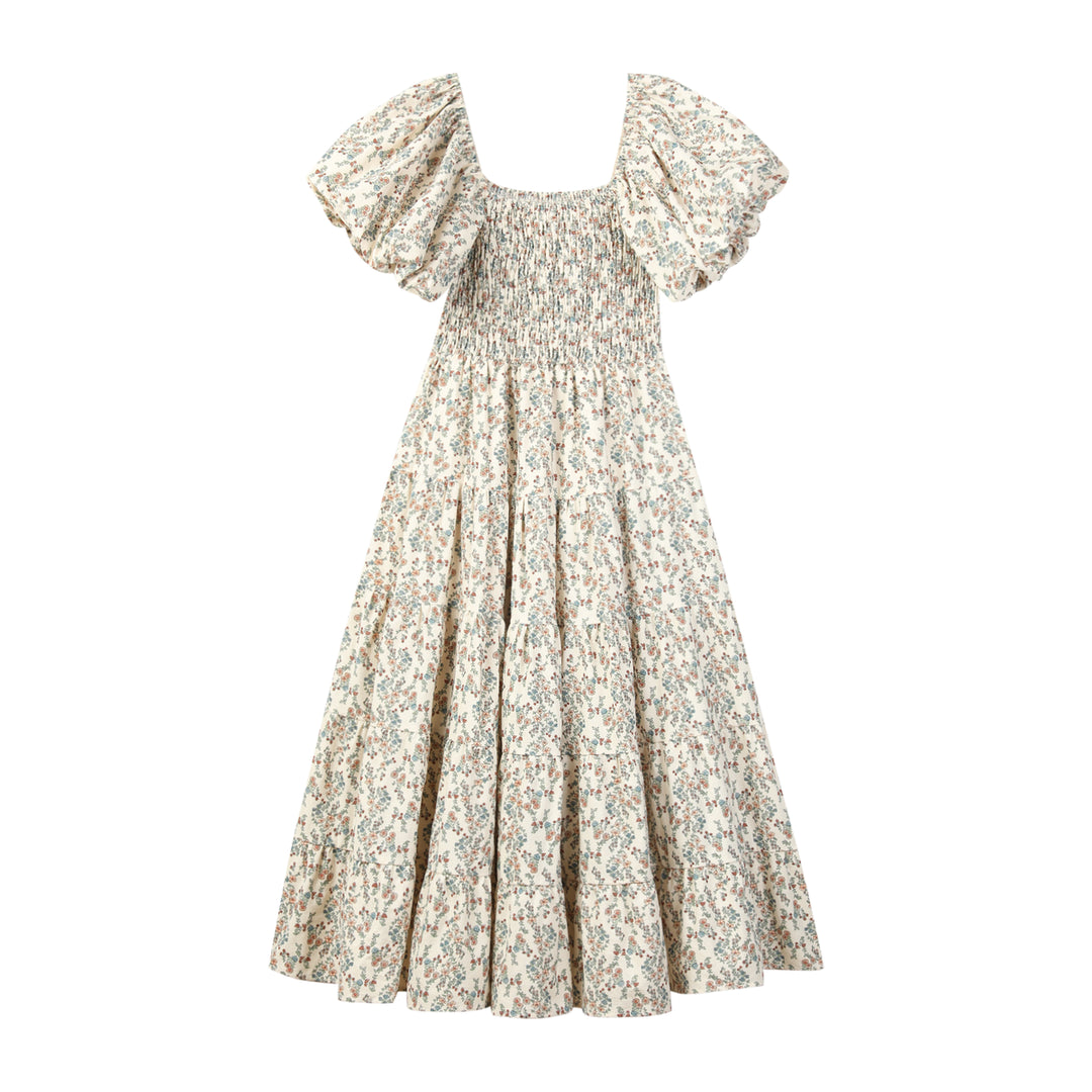 Fall Floral Dress