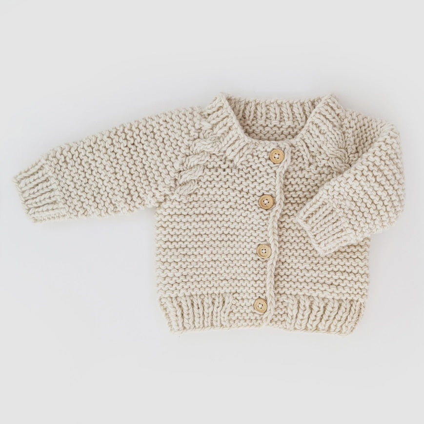 Natural Stitch Cardigan