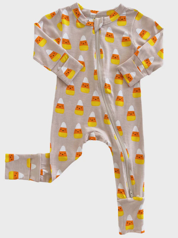 Candy Corn Convertible Romper