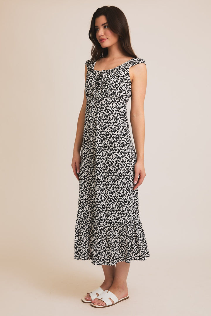 Lux Front Tie Dress