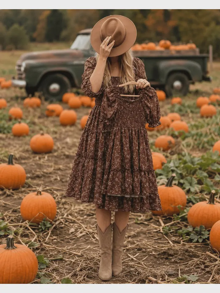 Katherine Dress Cocoa