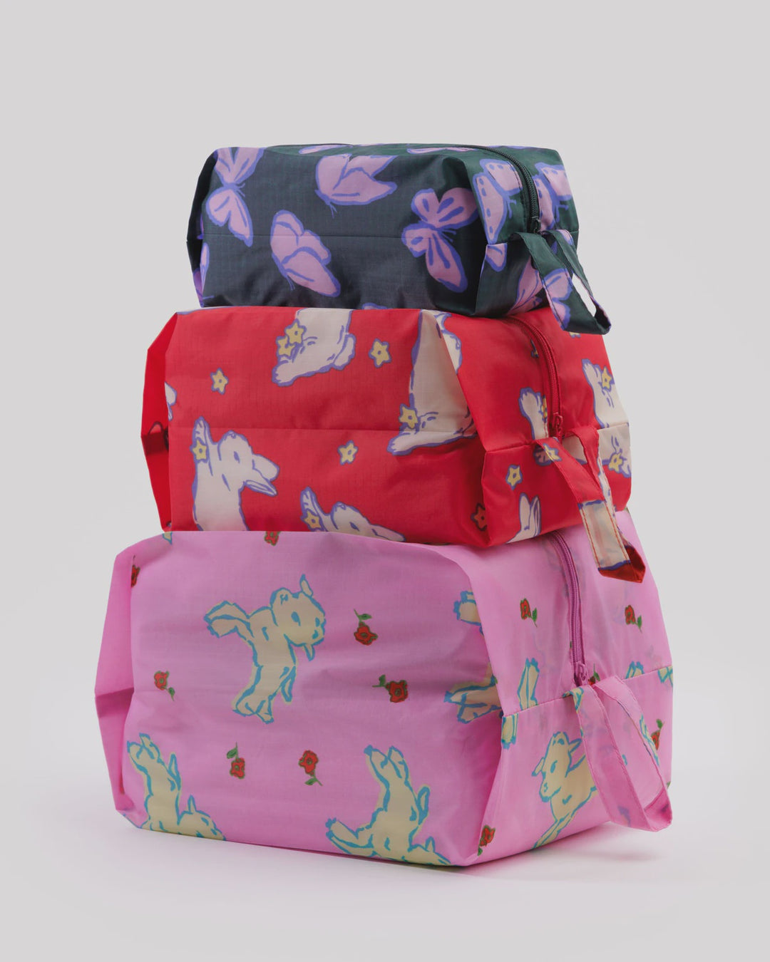 Spring Animals 3D Zip Set