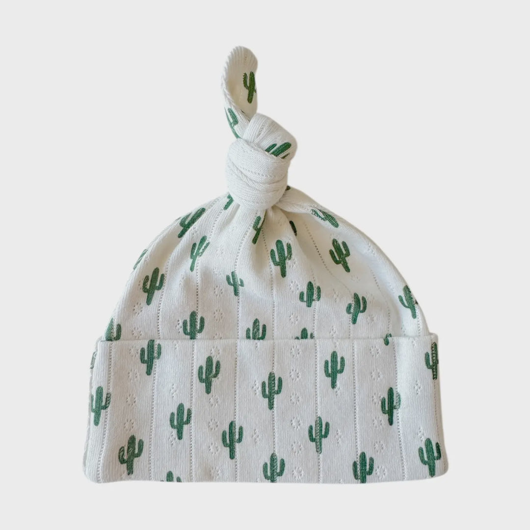 Cactus Pointelle Beanie