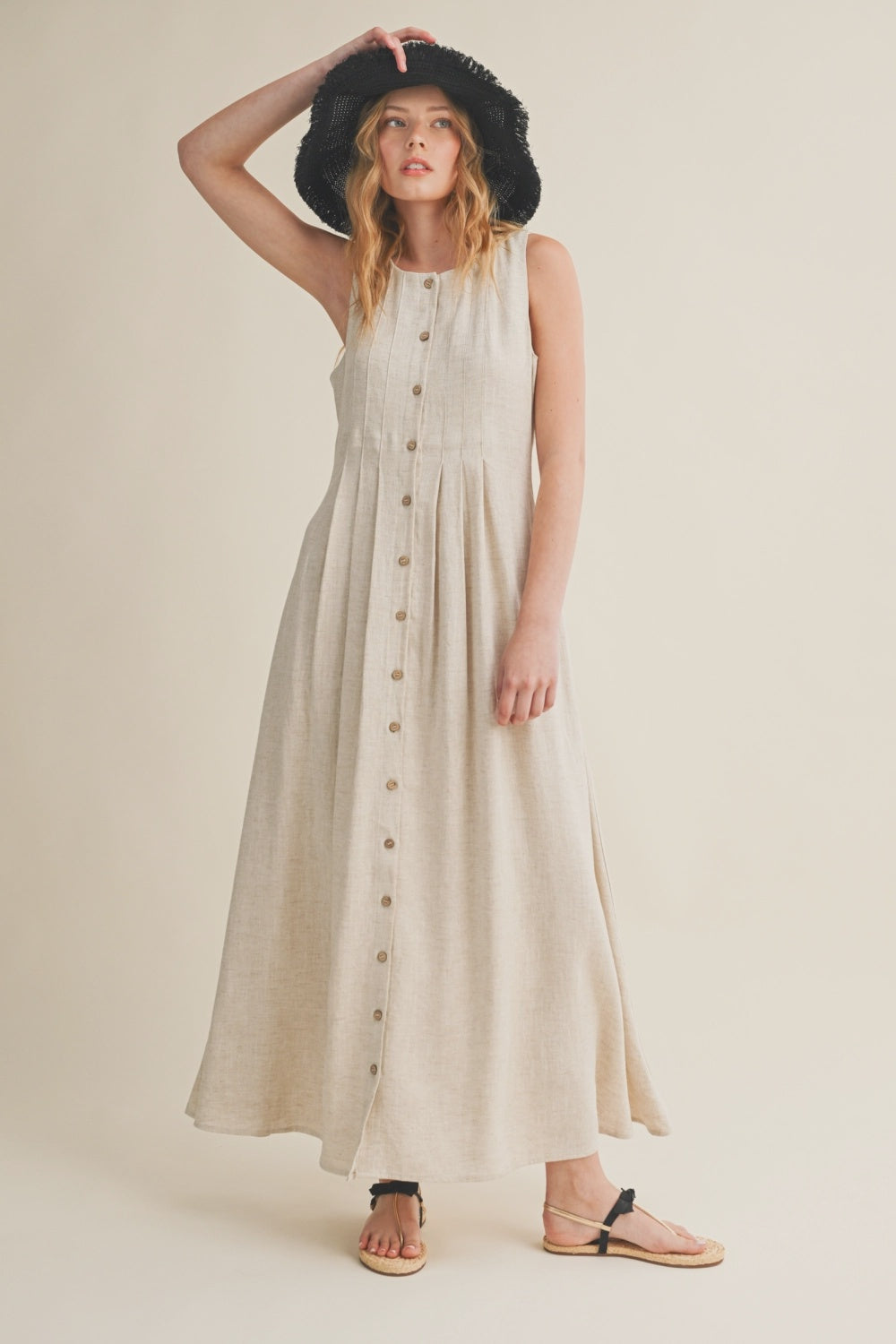 Carrie Linen Dress