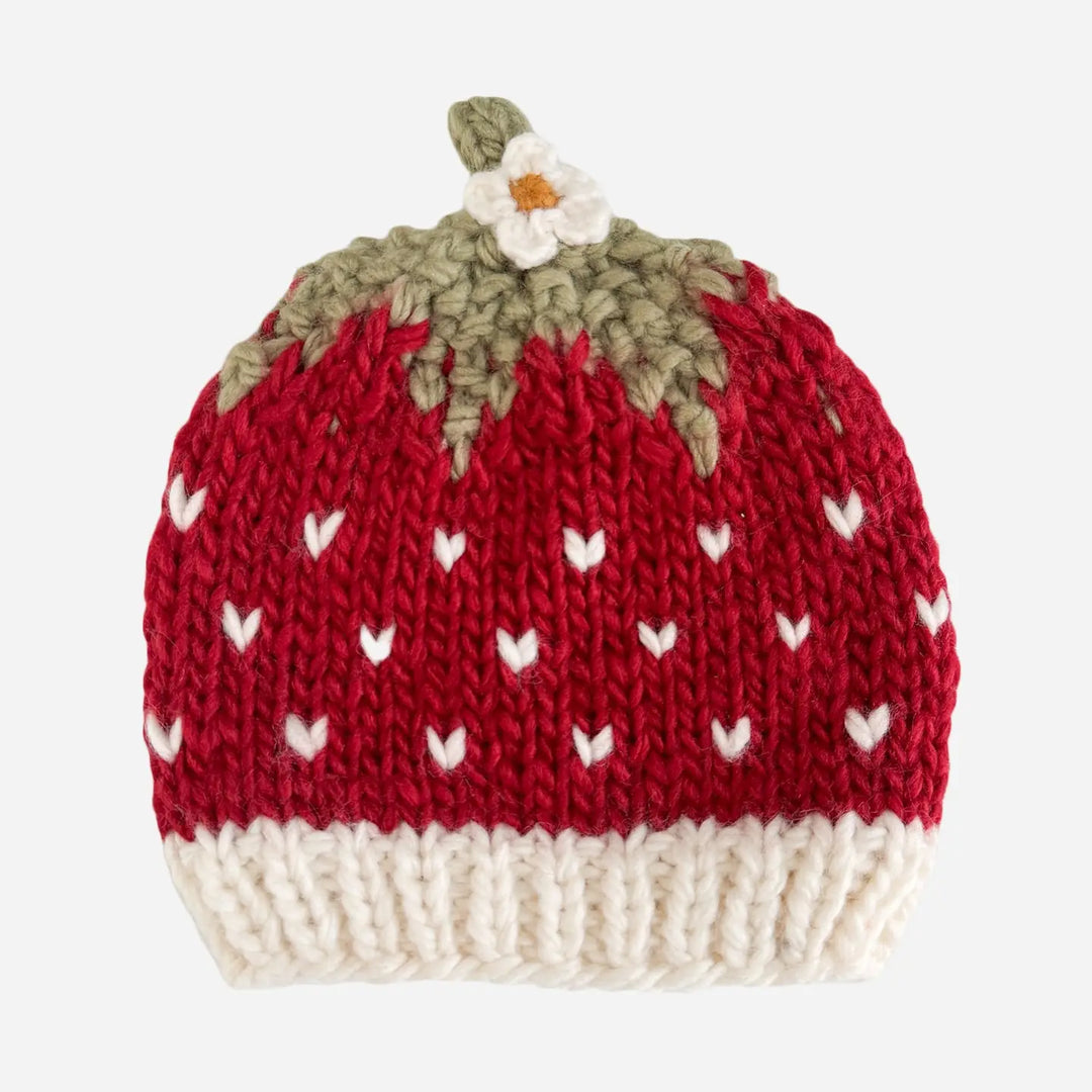 Strawberry Knit Hat