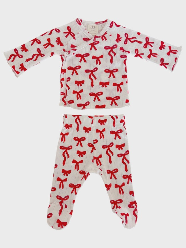 Bows Layette Set