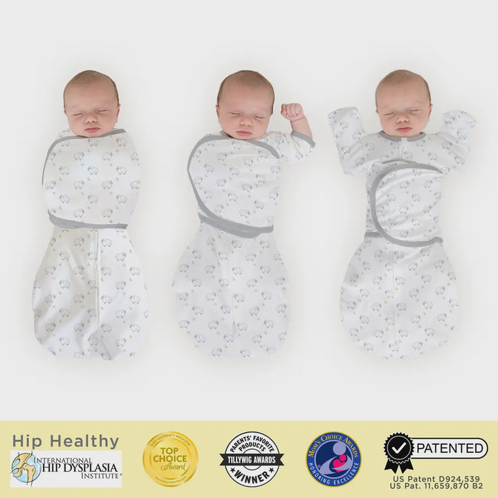 Tiny Lambs Omni Swaddle Sack