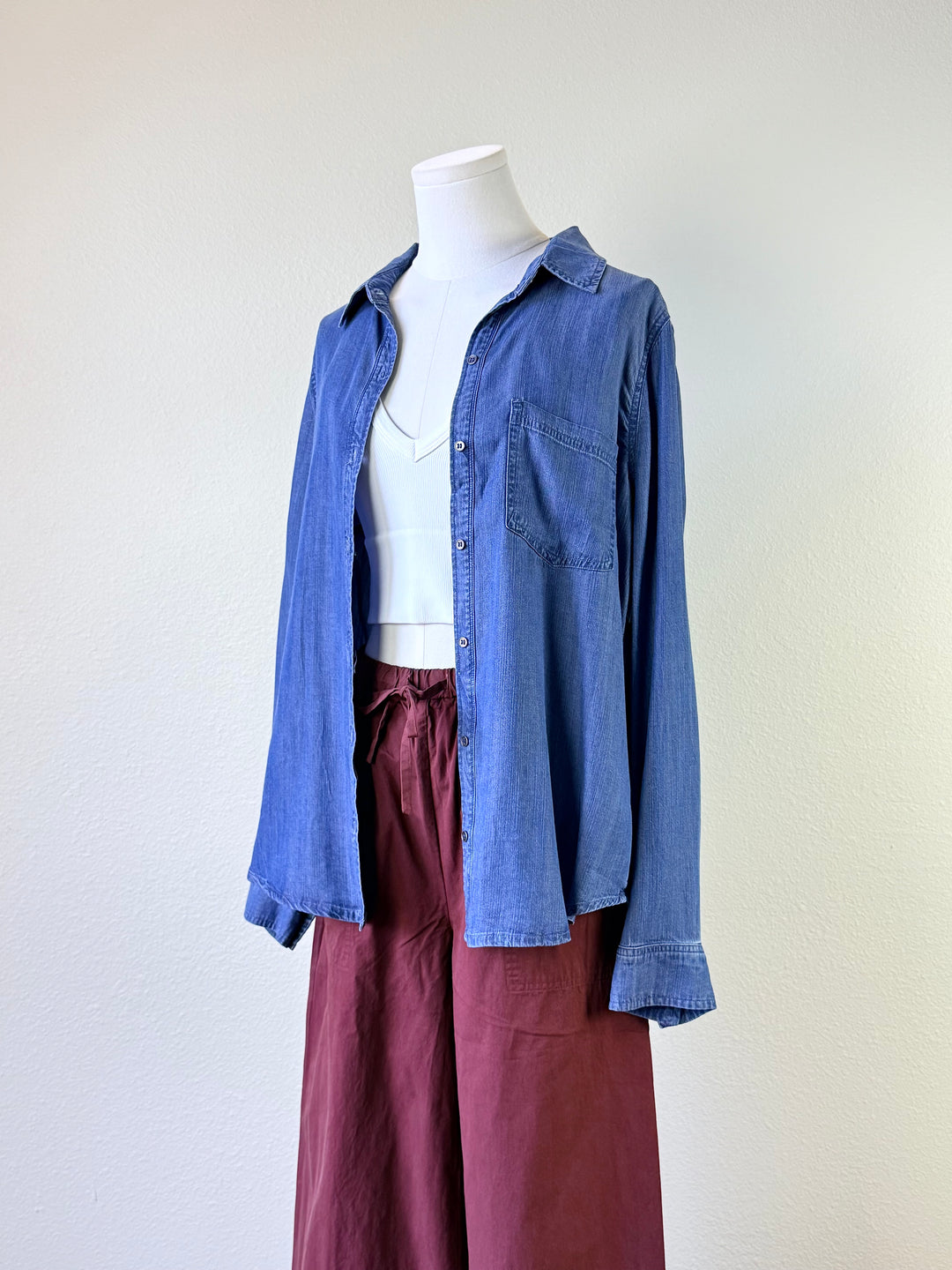 Ace Denim Button Down