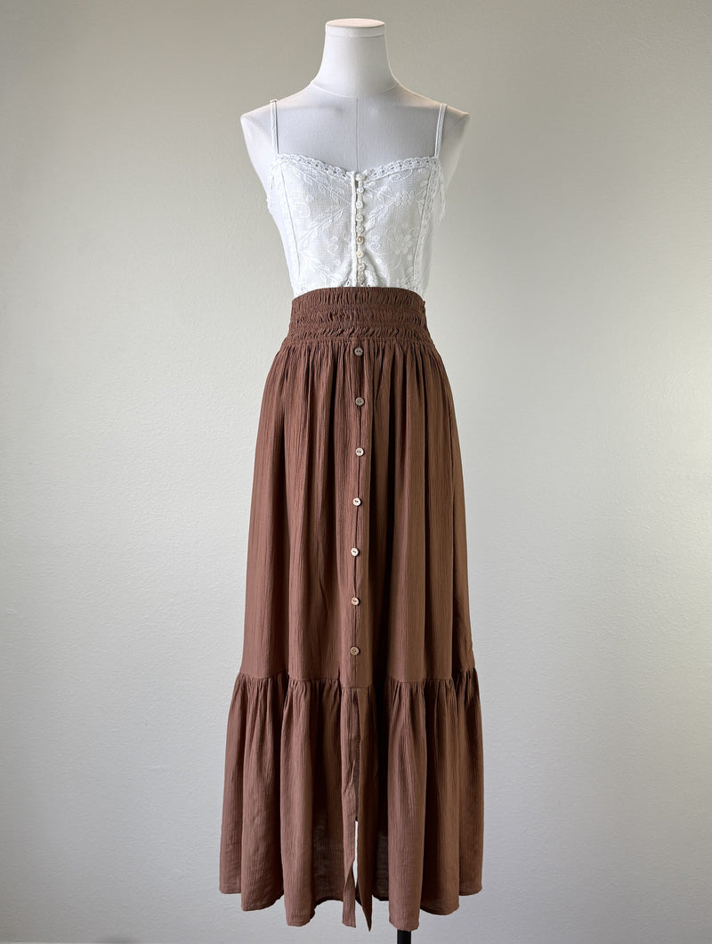 Alton Smocked Skirt