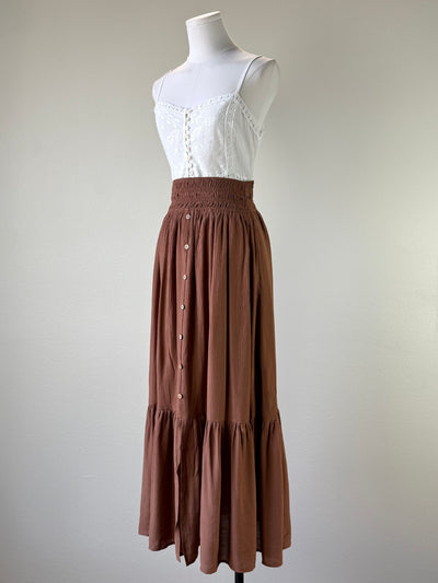 Alton Smocked Skirt