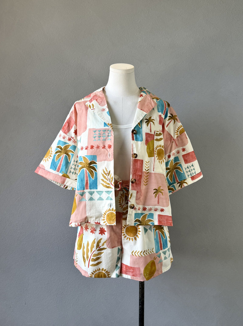 Amalfi Button Up