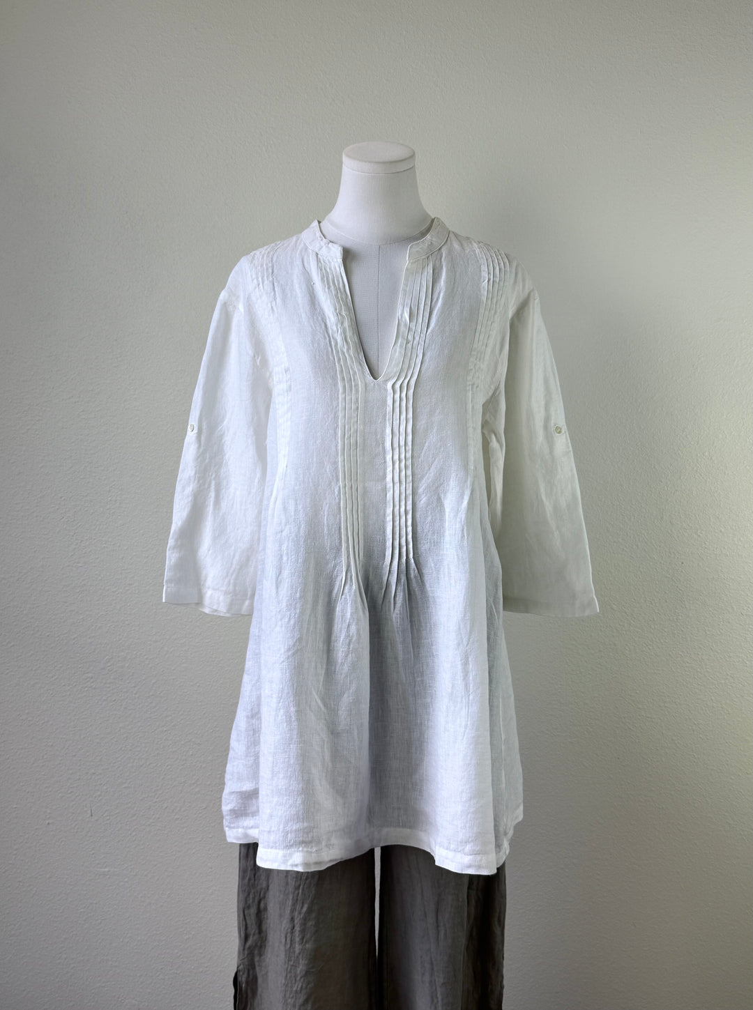 Bianca Linen Tunic