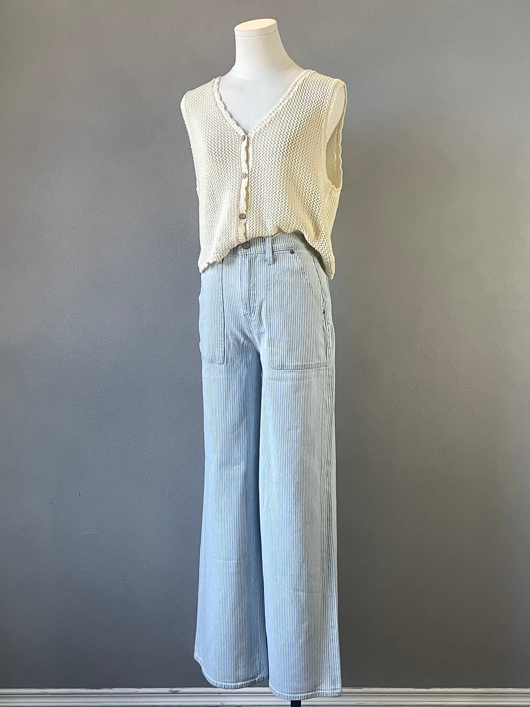 Blue Belle Stripe Pant