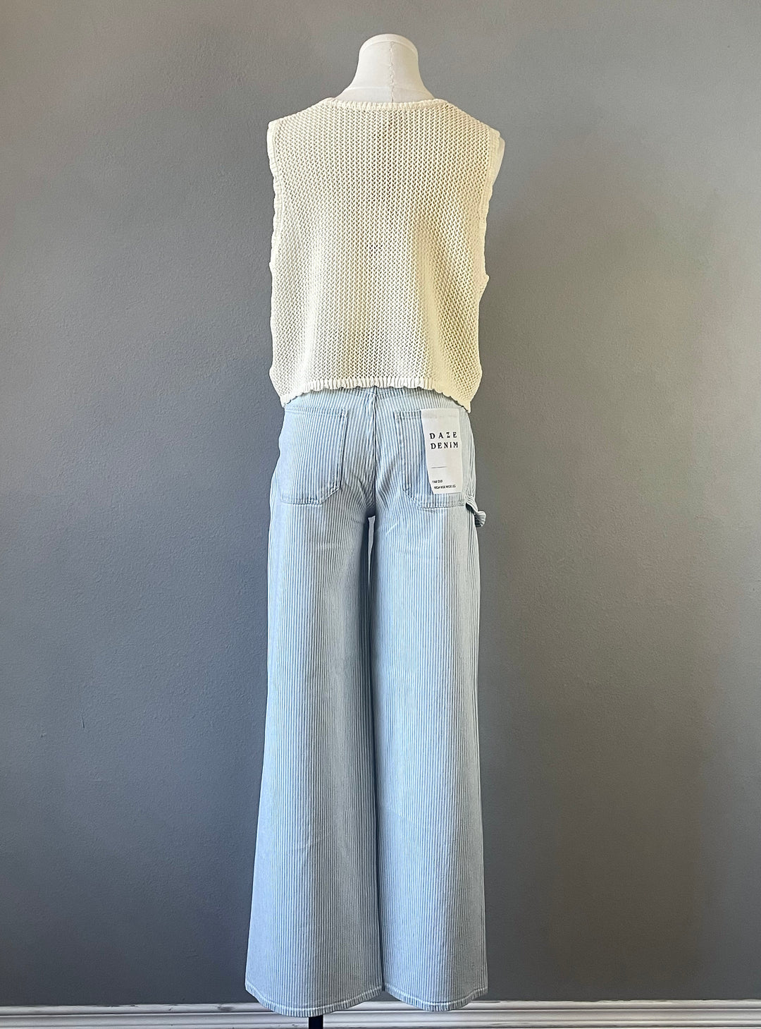 Blue Belle Stripe Pant
