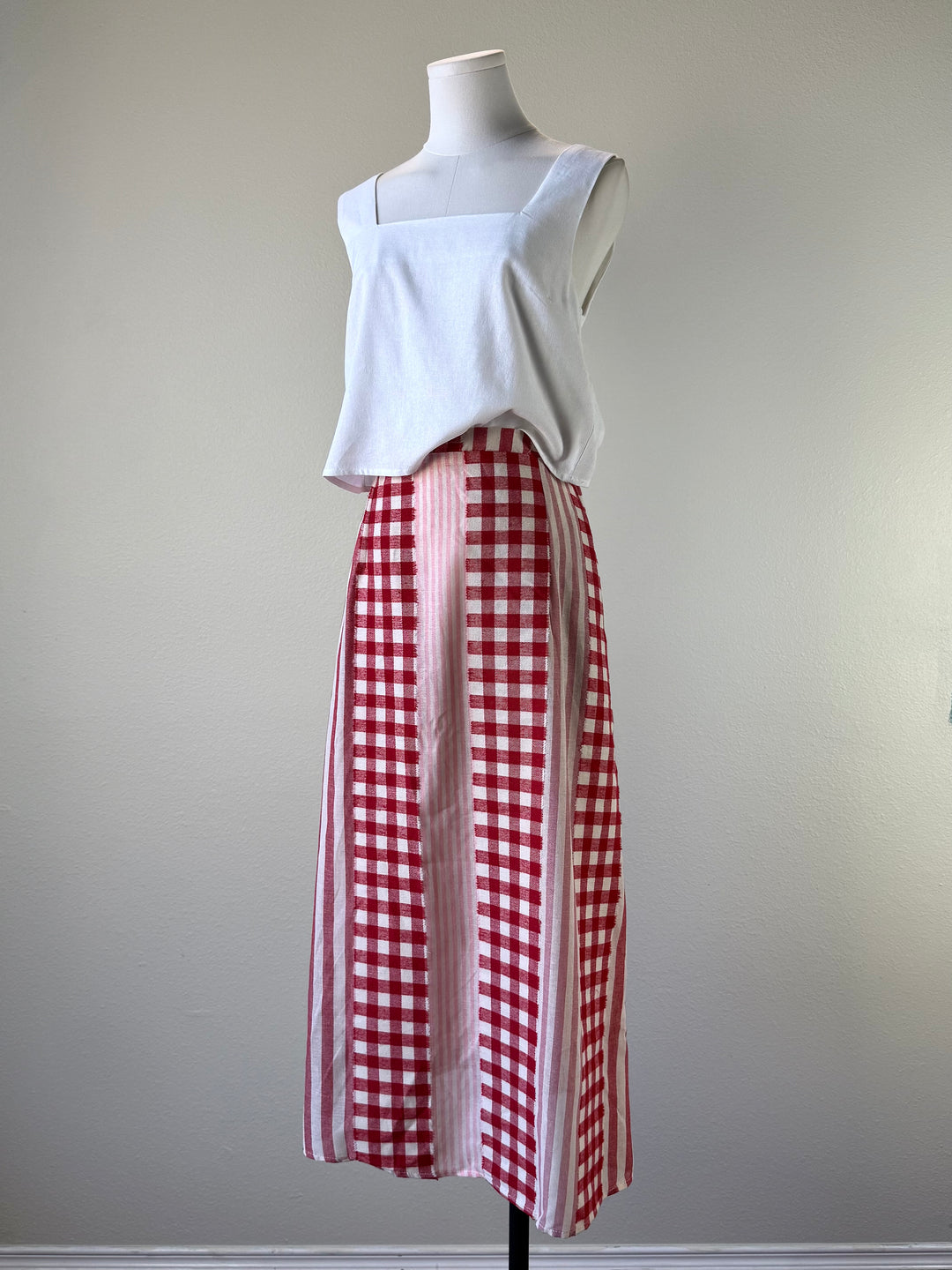 Cheryl Gingham Skirt