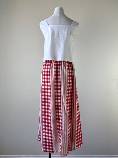Cheryl Gingham Skirt