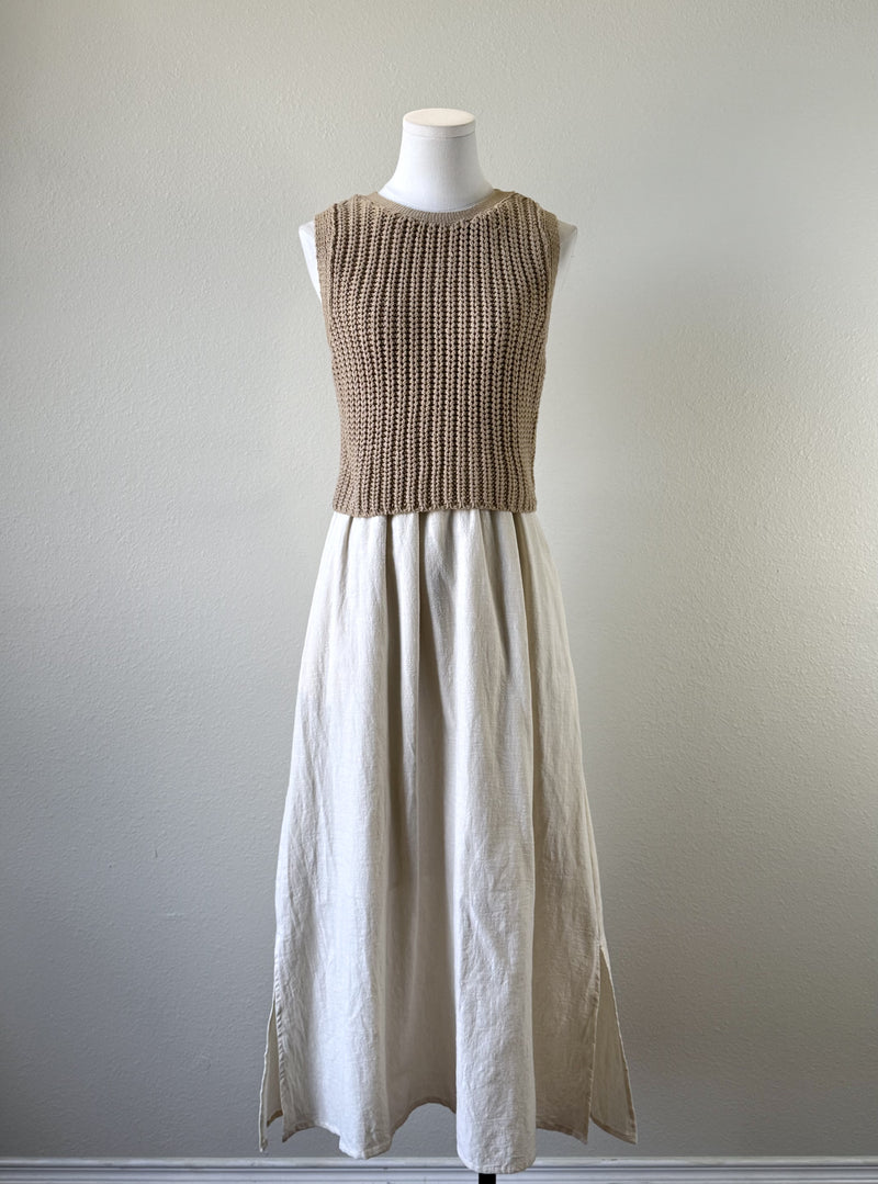 Chunky Sweater Midi Dress
