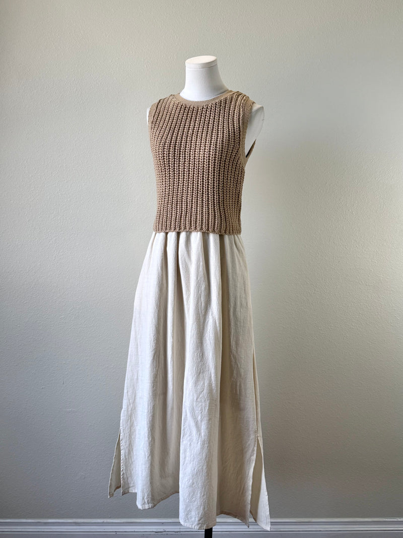 Chunky Sweater Midi Dress