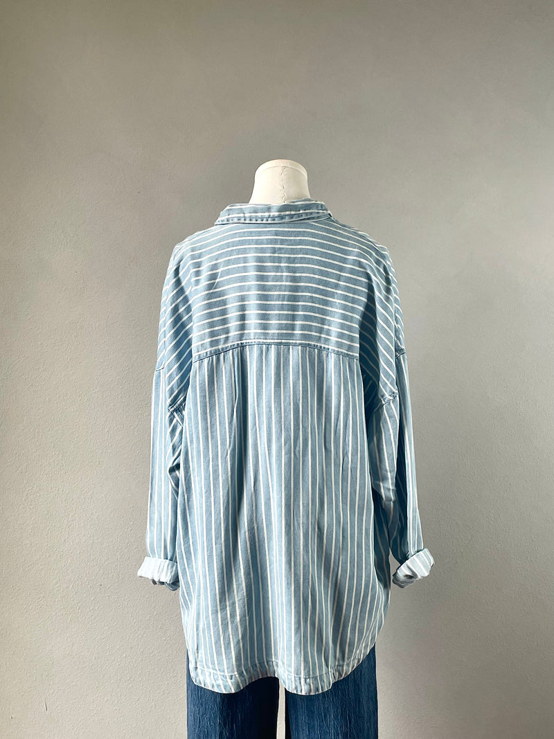 Clio Striped Shacket