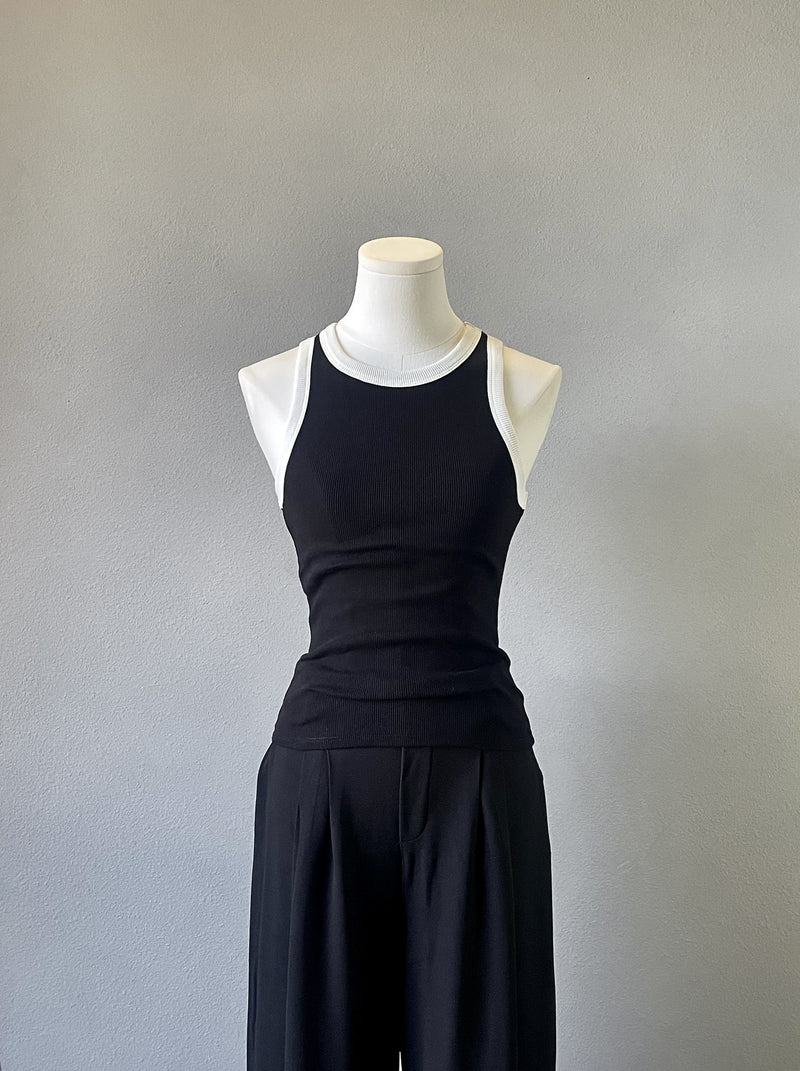 Contrast Racerback Tank