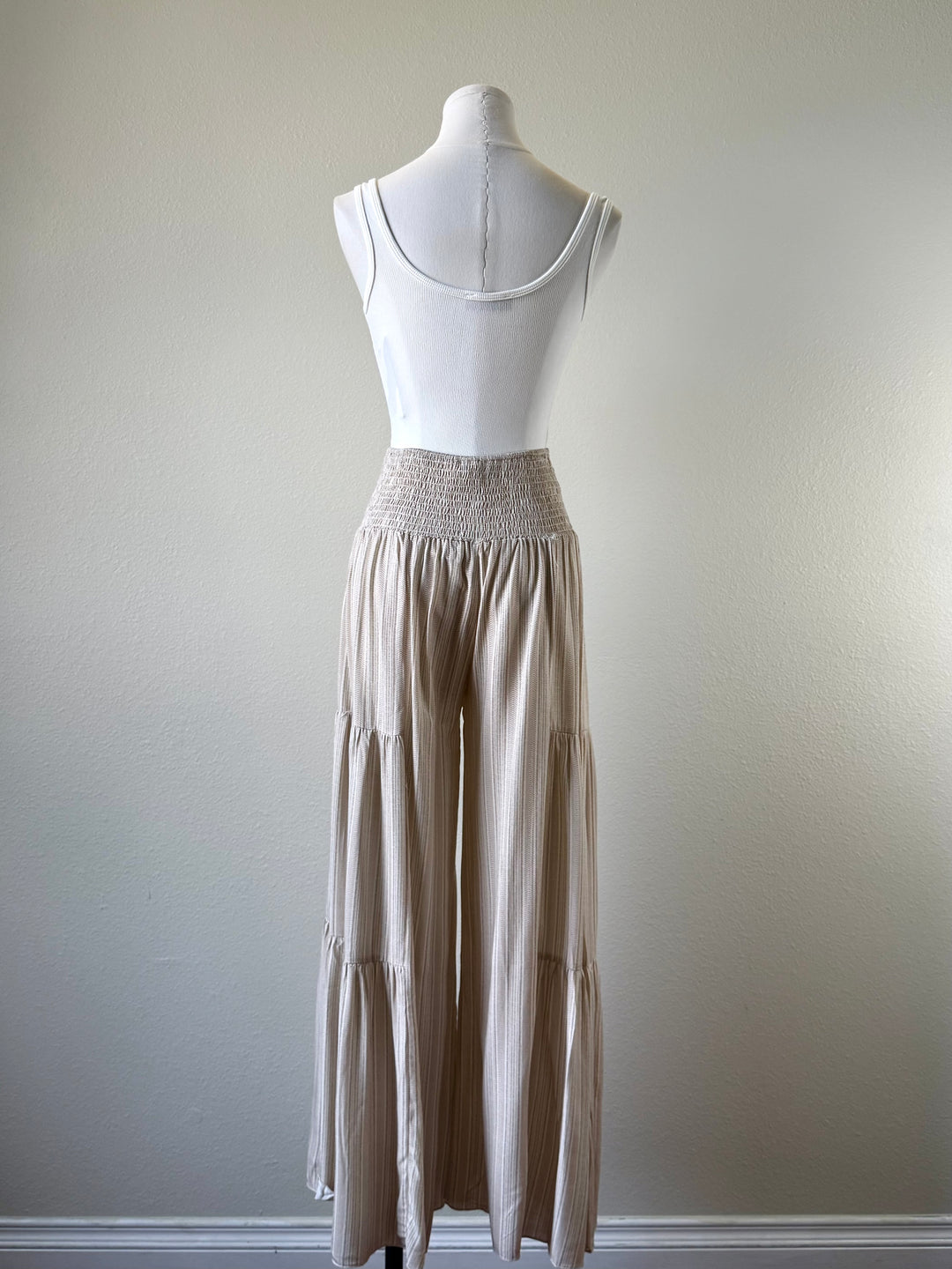 Dashes Tiered Pants