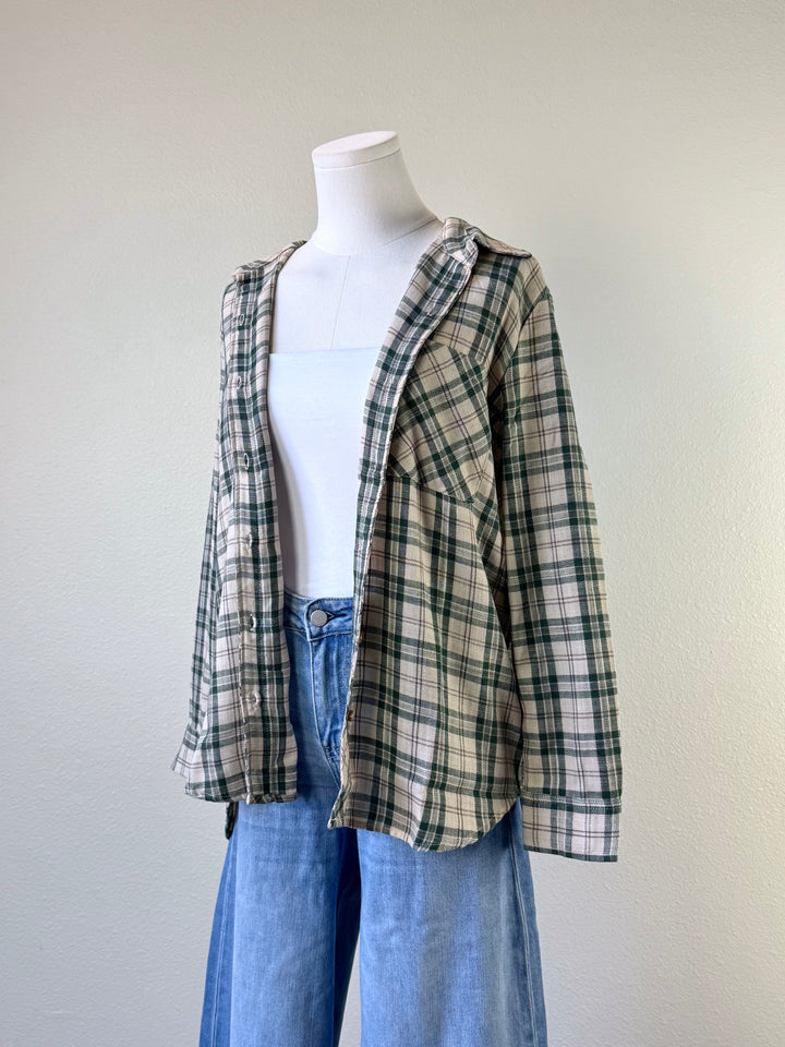 Delilah Plaid Longsleeve