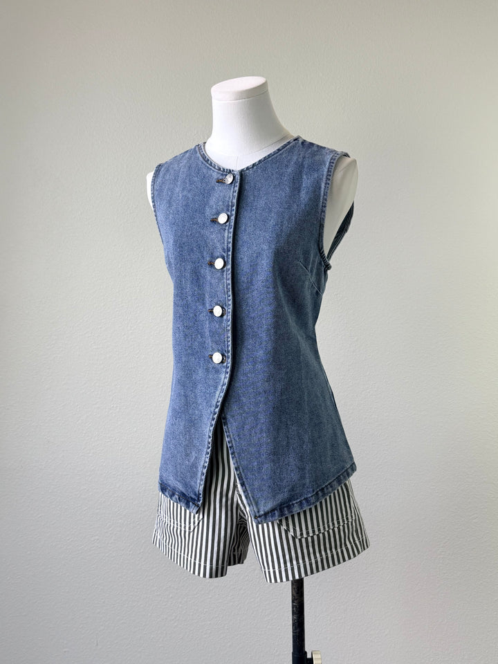 Dominique Denim Vest