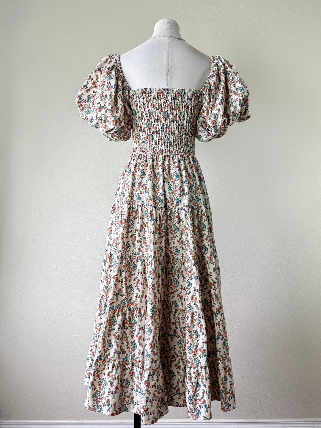 Fall Floral Dress