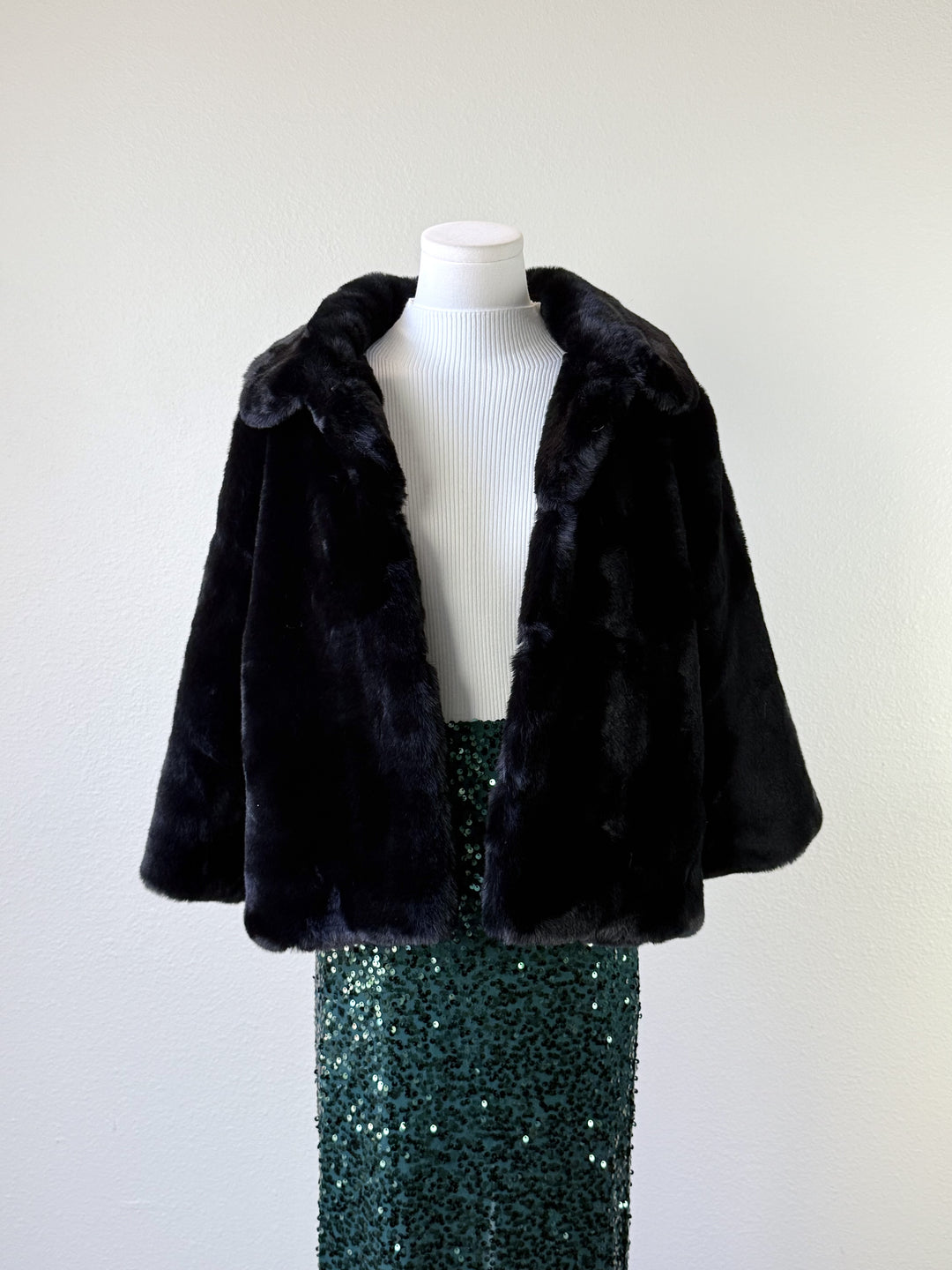 Festive Fur Coat