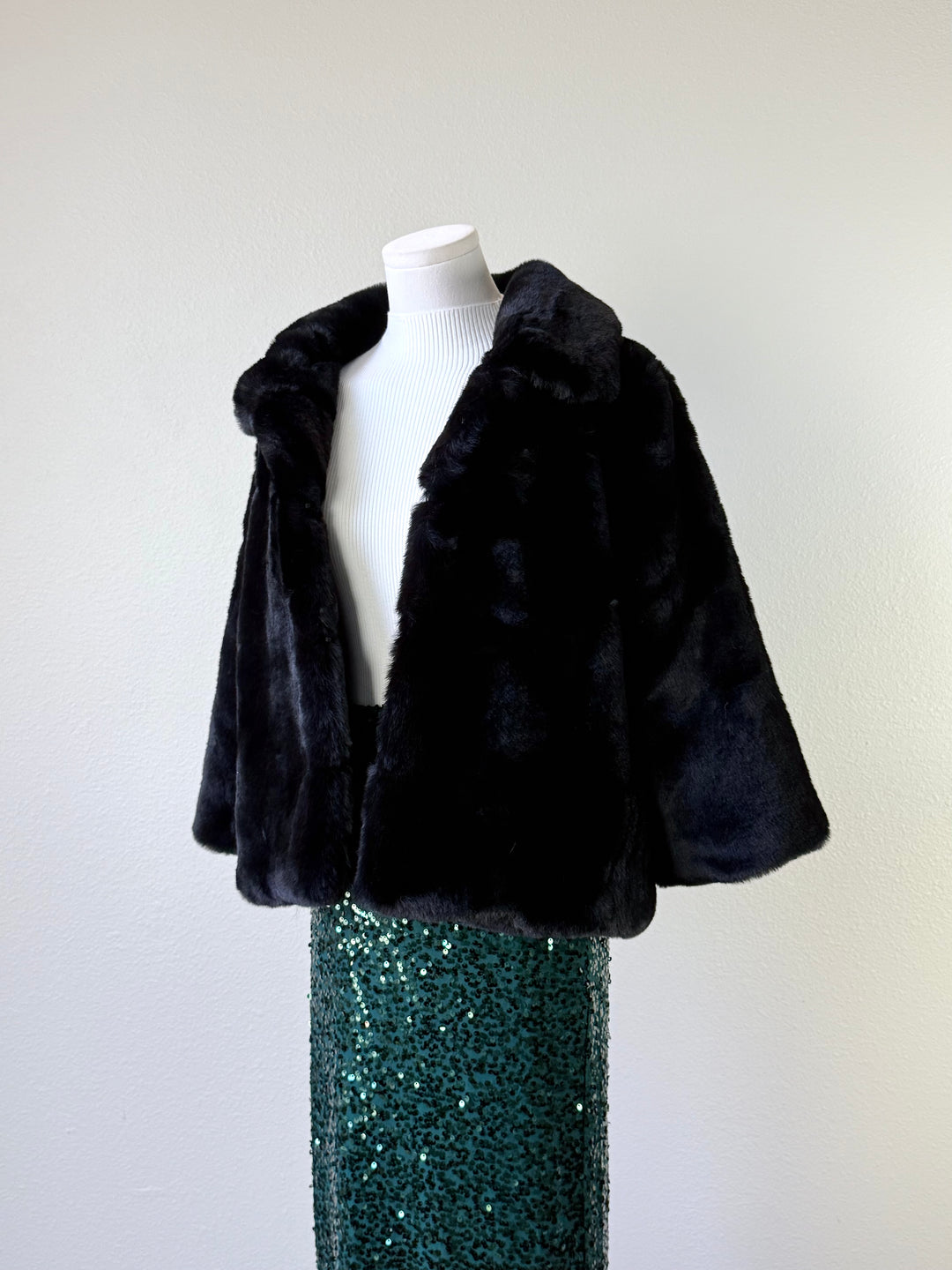 Festive Fur Coat