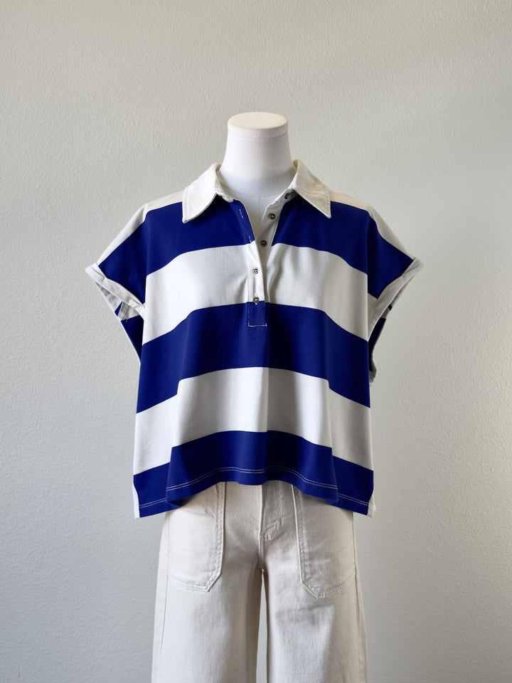 Gale Collared Top
