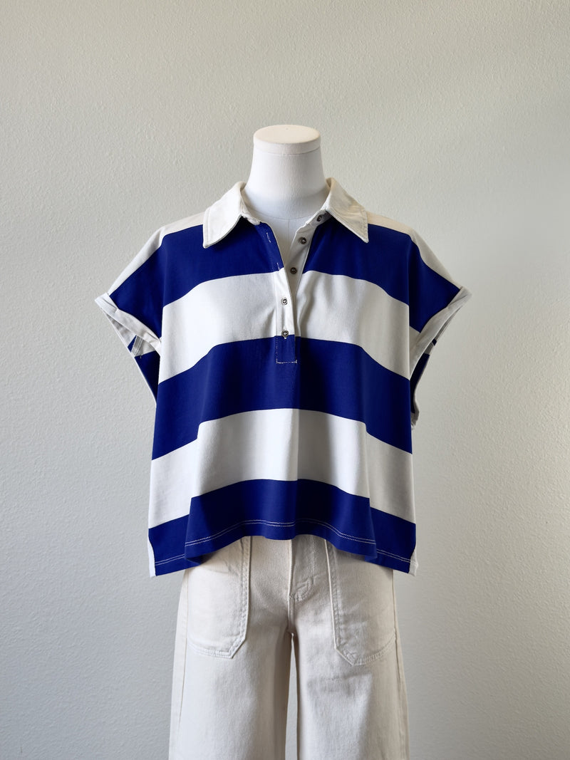 Gale Collared Top