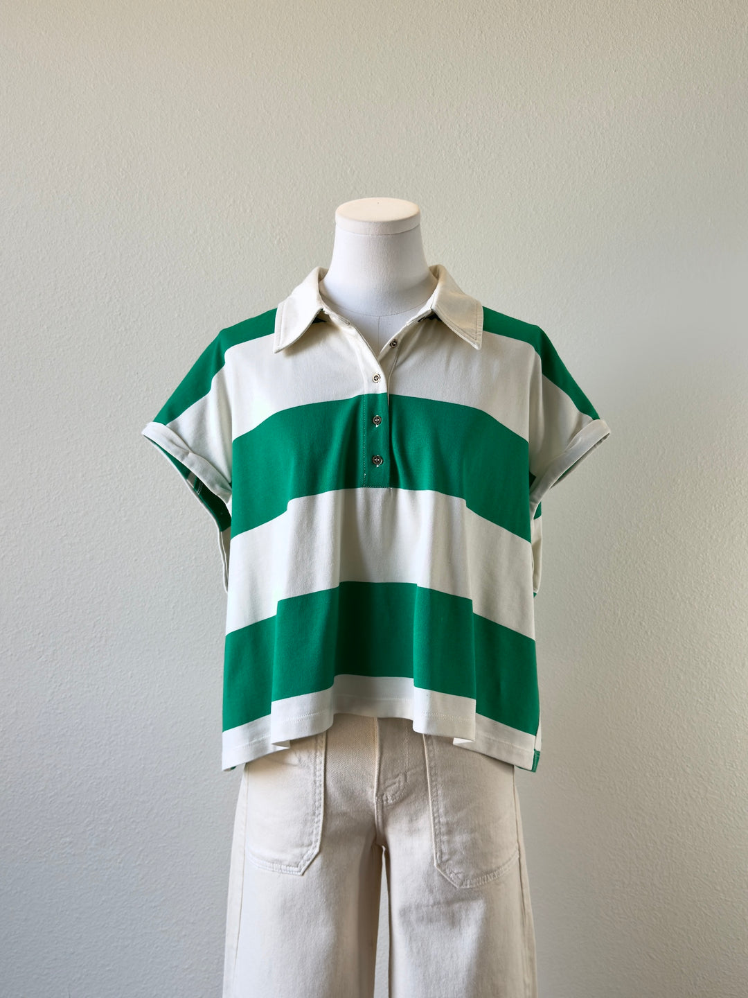 Gale Collared Top