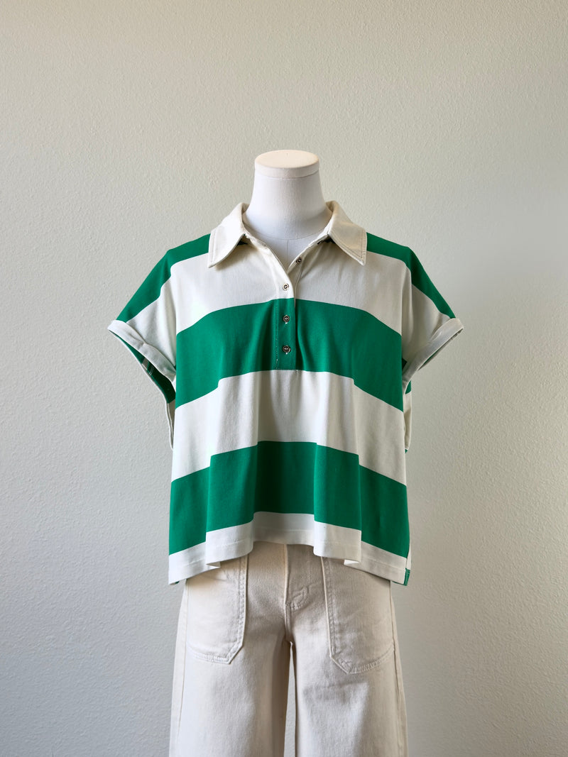 Gale Collared Top
