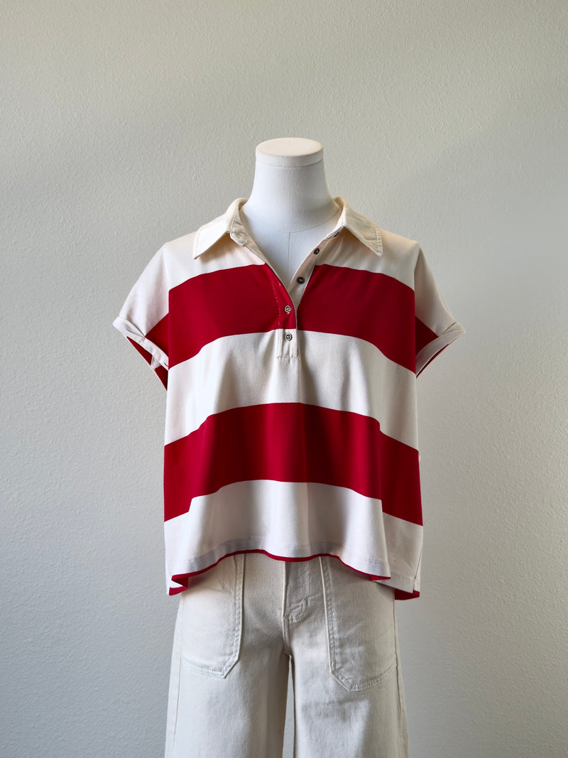 Gale Collared Top