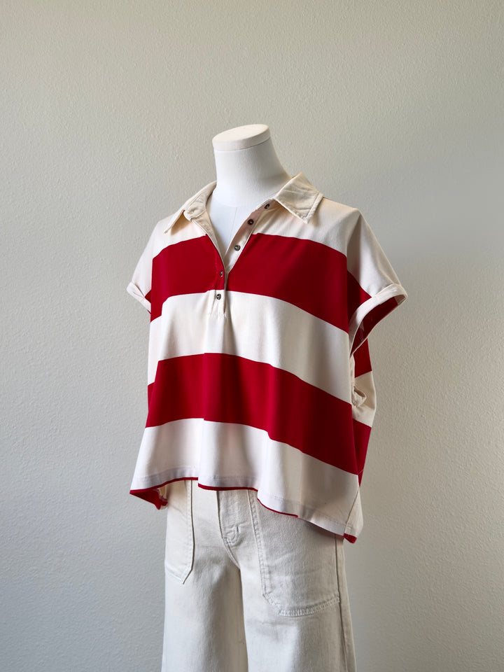 Gale Collared Top