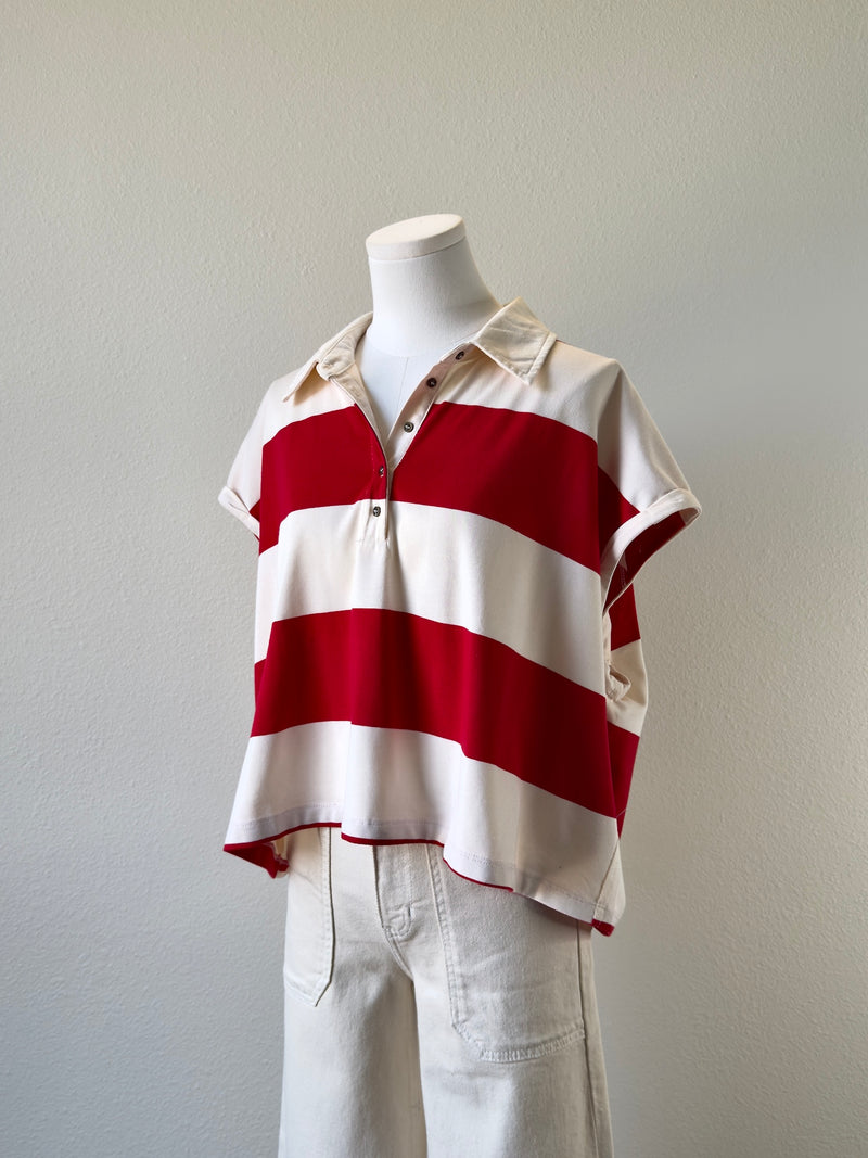 Gale Collared Top