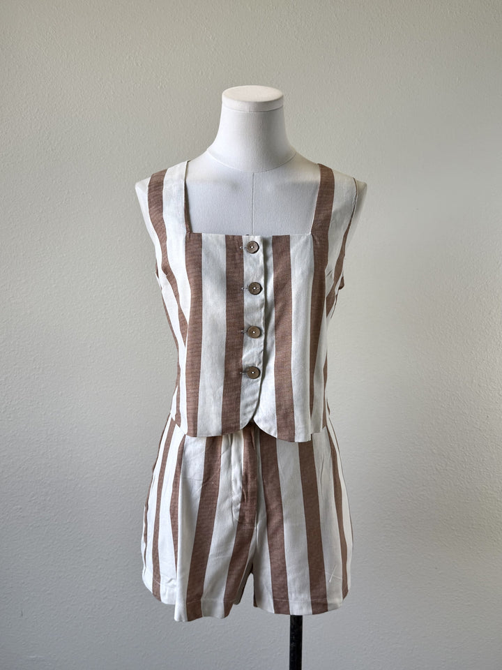Georgie Striped Top