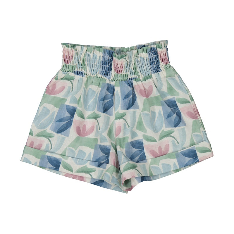 Minty Florals Shorts