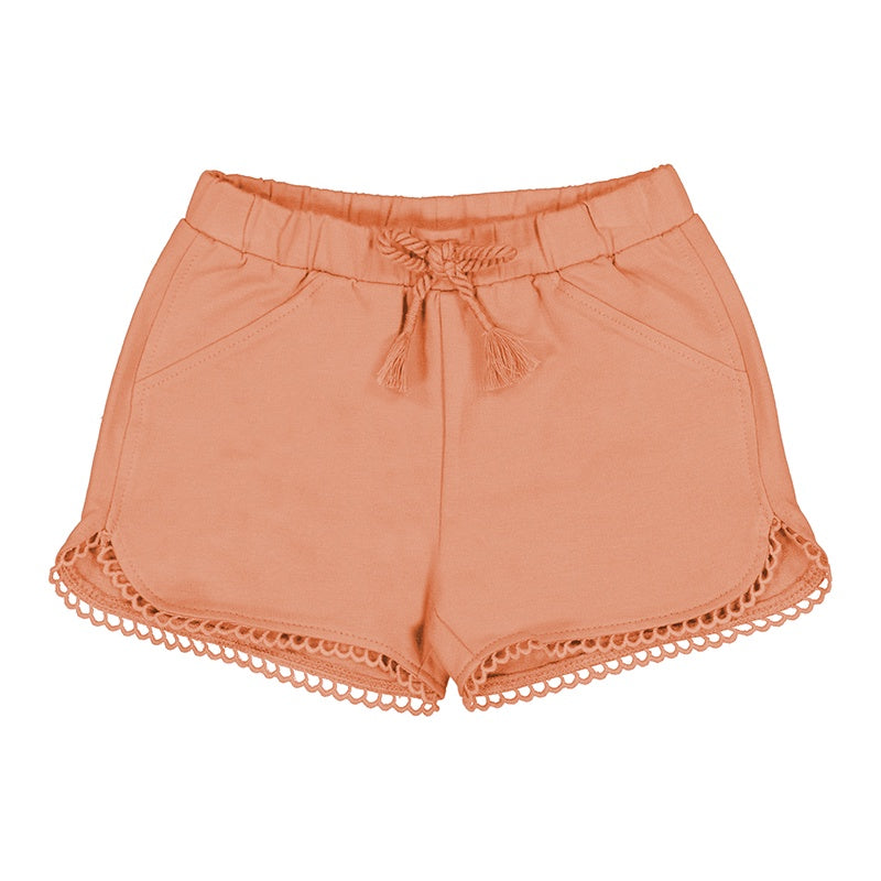 Coral Scalloped Short