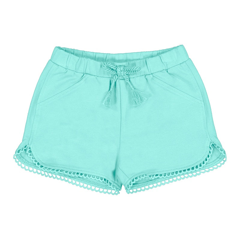 Aqua Scallop Short