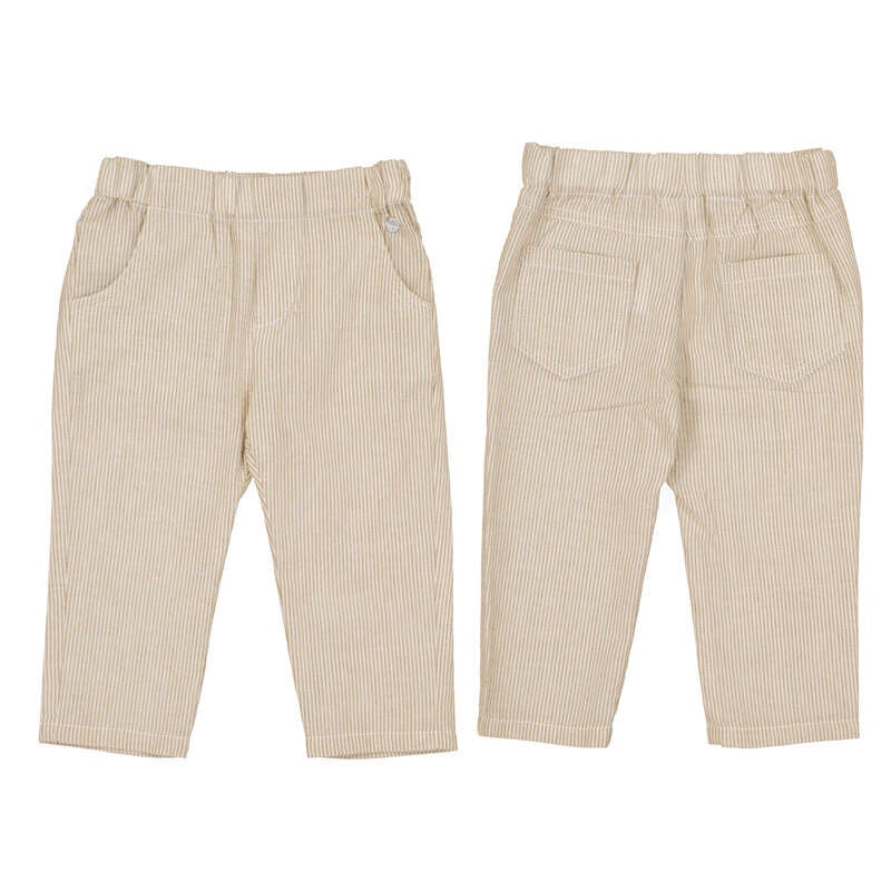 Mocha Seersucker Pants