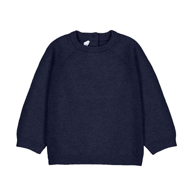 Navy Baby Sweater