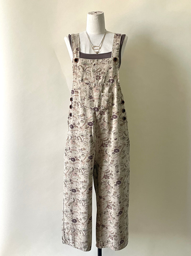 Gianna Floral Overalls