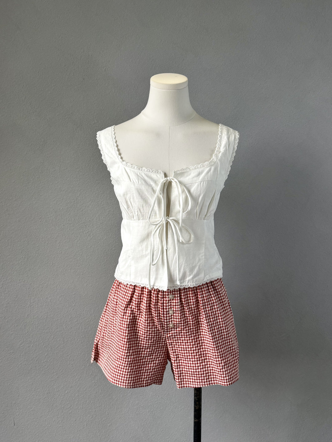 Gingham Lounge Shorts