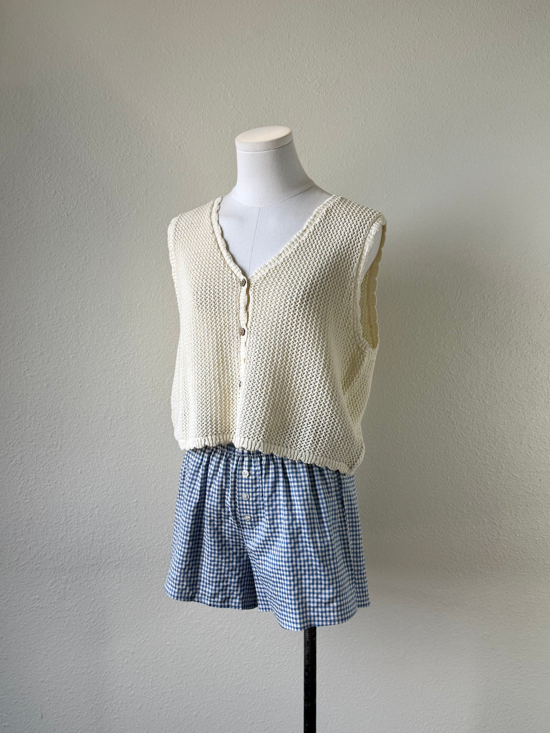 Gingham Lounge Shorts
