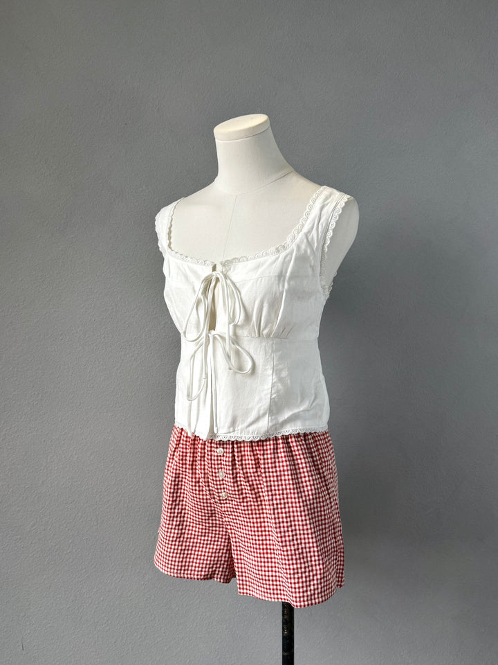 Gingham Lounge Shorts